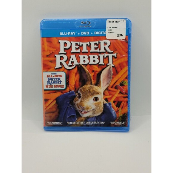 Peter Rabbit (Blu-Ray + DVD) - NEW - Picture 1 of 7